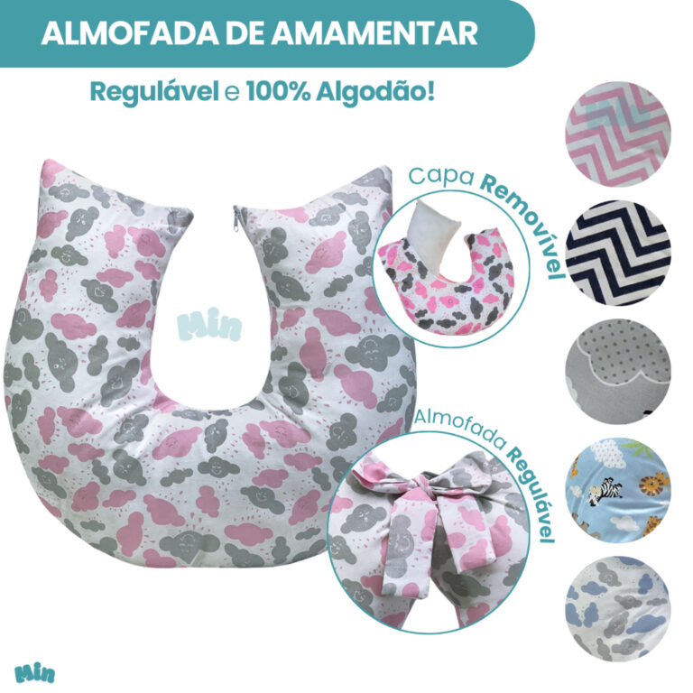 Almofada Travesseiro De Amamentação Amamentar Co