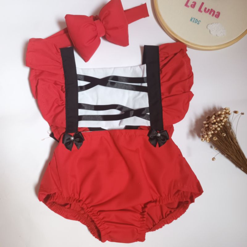 Romper Bebê Menina Chapéuzinho Vermelho