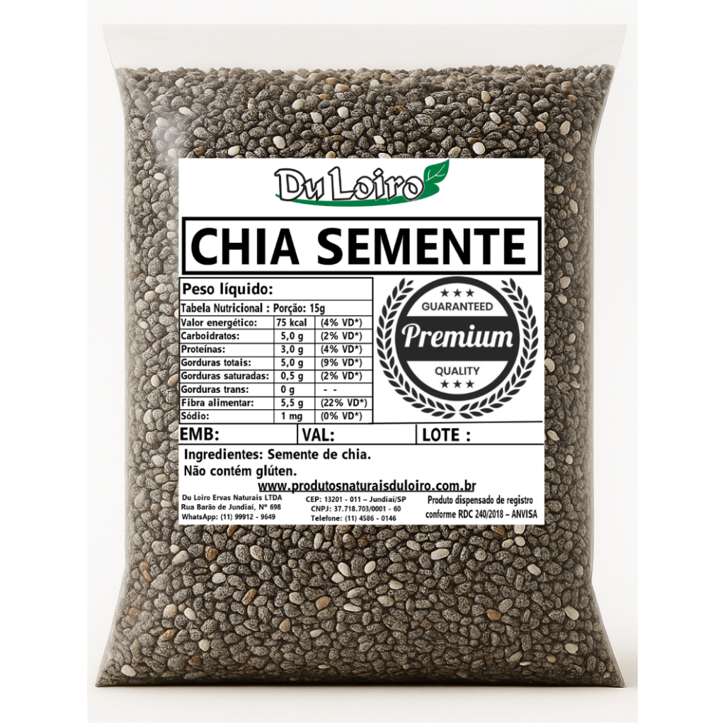 Semente de Chia Premium