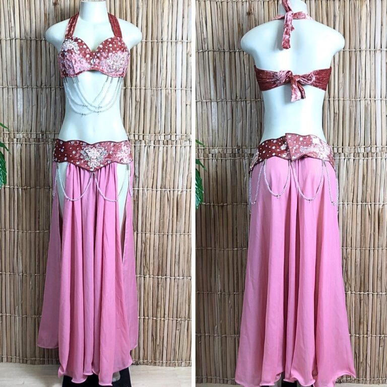 [Liquidação] Dança do Ventre Traje Bordado Comp