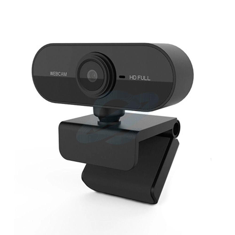 Webcam Microfone Camera Full Hd 1080p Computador Plug e Play Microfone Embutido