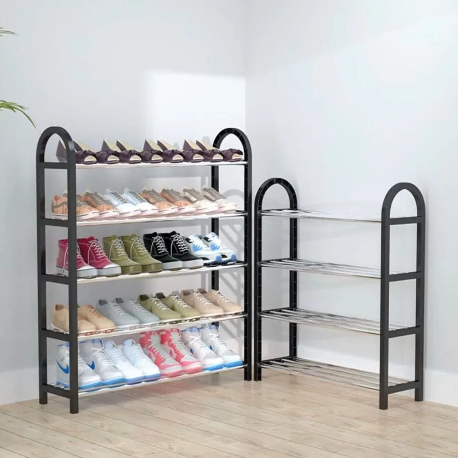 Sapateira 4 ou 5 Andares Multiuso Desmontável Organizadora Multiuso Sapatos Livros Brinquedos