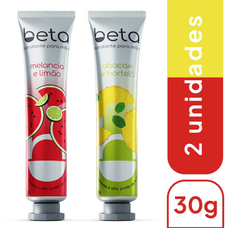 Kit com 2 Creme Hidratante Para As Mãos Beta Abac