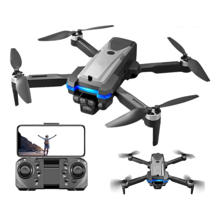 Drone S8s Pro Max Motor Brushless Camera Hd 4k 2 B