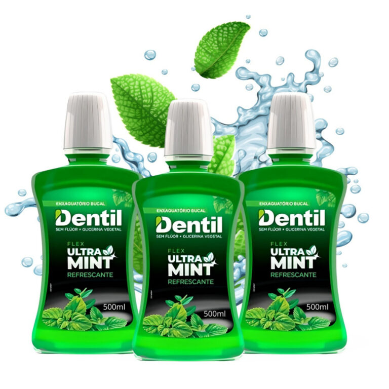 Kit 3 Enxaguante Bucal Dentil 500 ML – Refre
