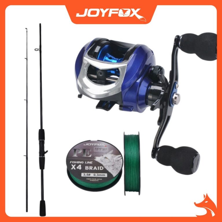 Kit Vara De Pesca Carretilha de Pesca Esquerda/Dir