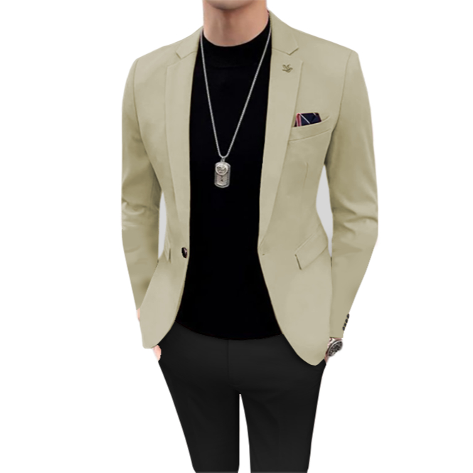 Blazer Slim Masculino 02 Botões (Modelagem Premiu