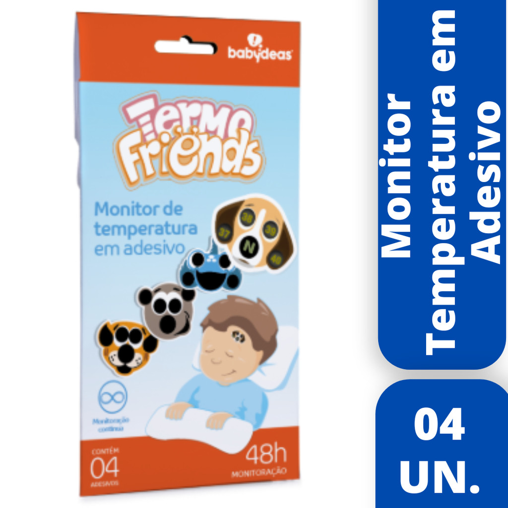 Termo Friends – Monitor de temperatura em adesivos