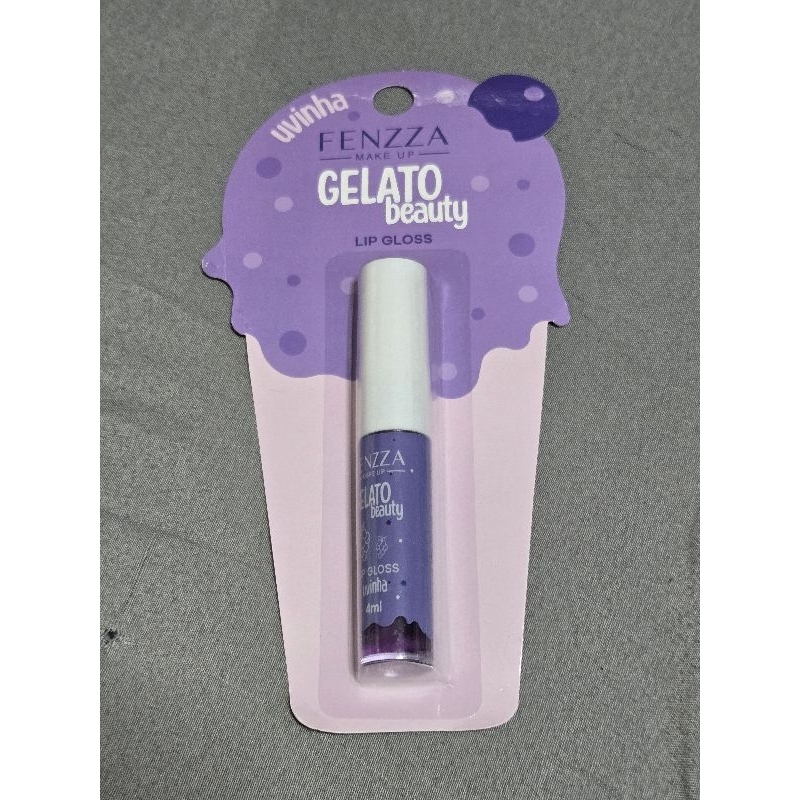 maquiagem lip gloss uvinha fenzza