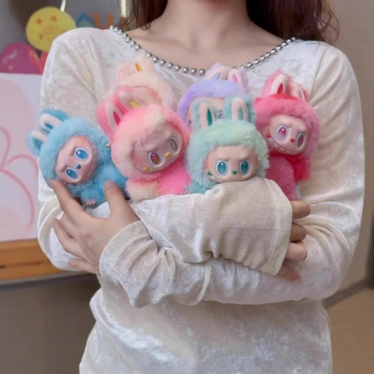 Novo Chaveiro de Pelúcia Labubu Kawaii  Boneco De