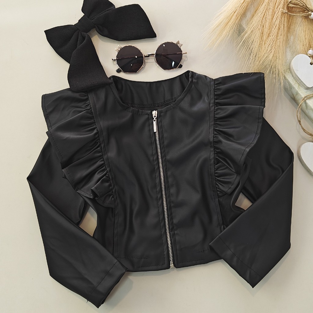 Jaqueta Sophia Preta 04 ao 10