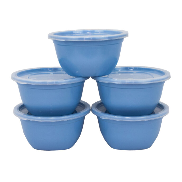 Kit 15 Peças Pote Redondo Bowl 1100ML e 550ML de 