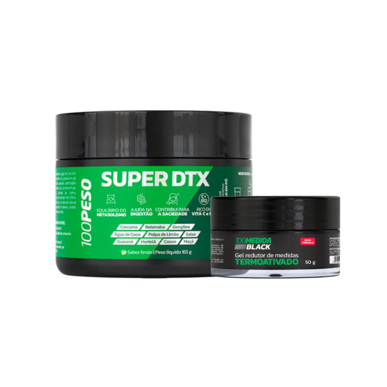 1 Pote Suplemento Alimentar em Pó Super DTX ̵
