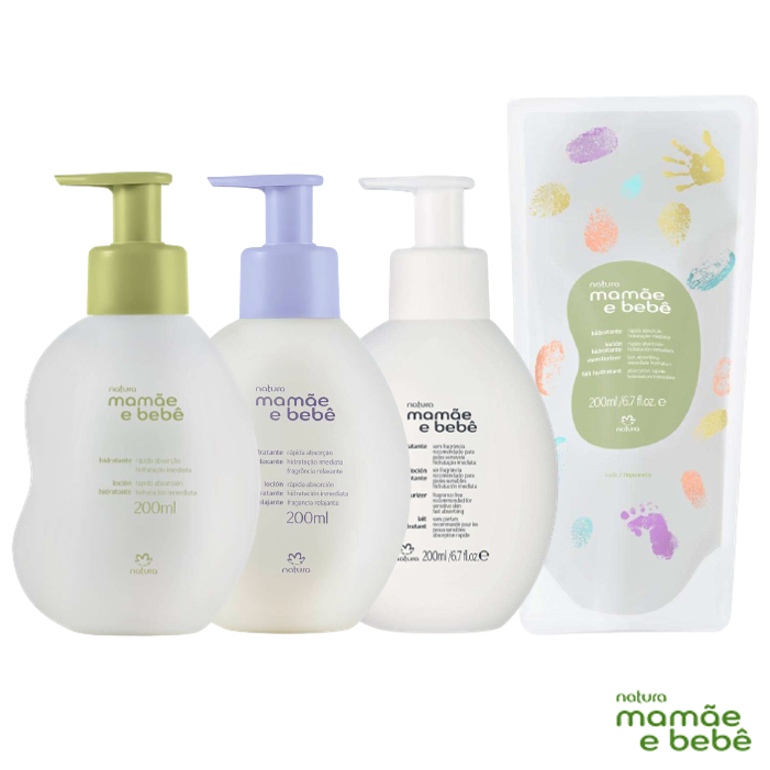 Hidratante Mamãe e Bebê Natura: Clássico, Relax
