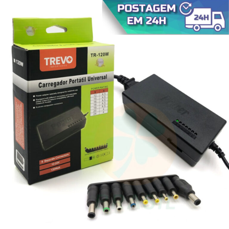Fonte Carregador Universal Notebook Laptop computa
