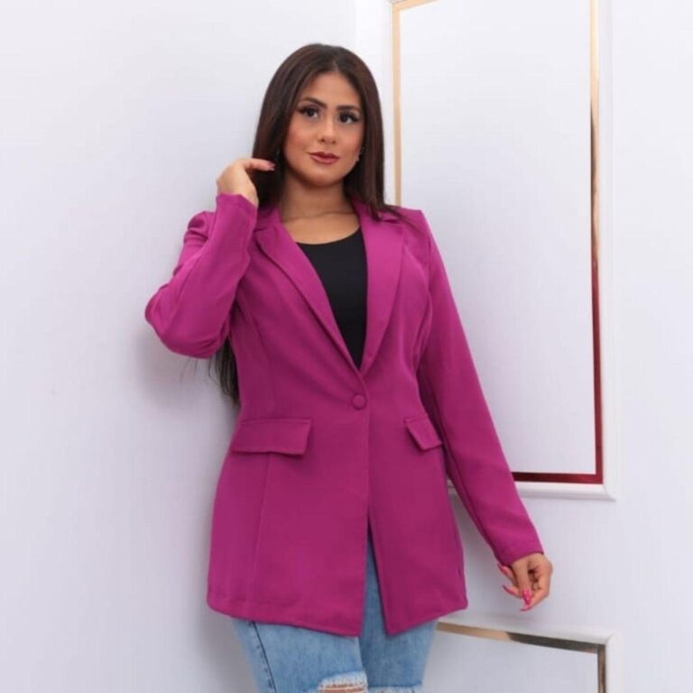 Max Blazer Feminino Alfaiataria Alongado Acinturad