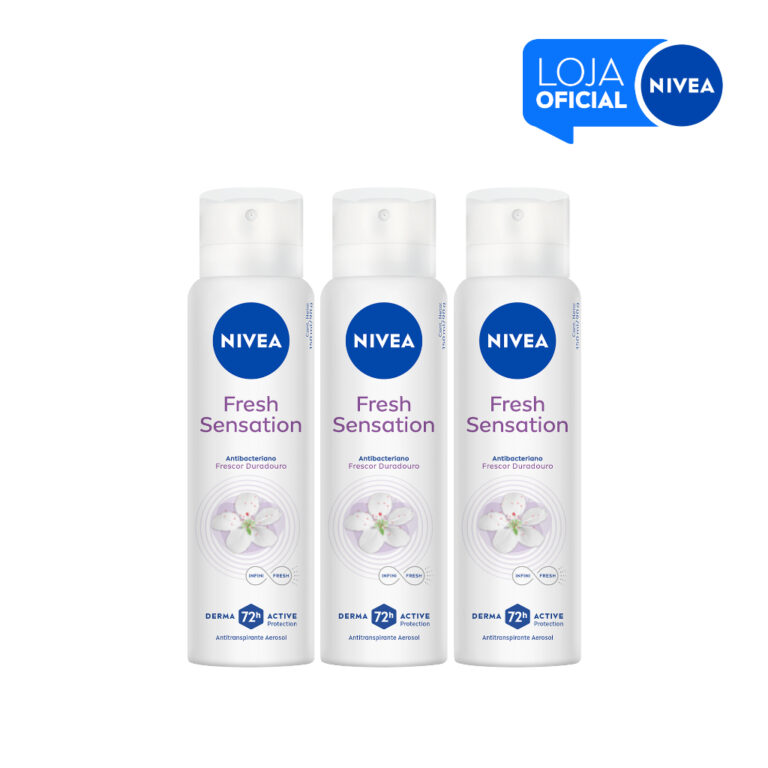 KIT NIVEA Desodorante Antitranspirante Aerossol Fr