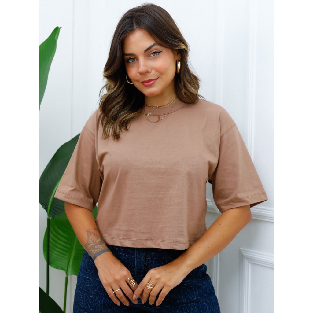 Cropped Feminino Oversized – D00