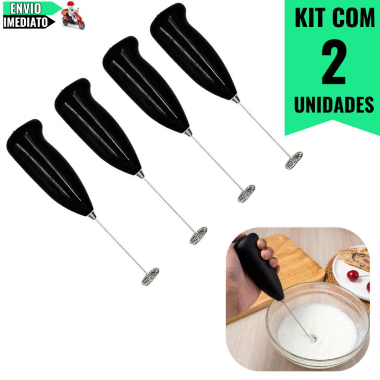Kit 2 Misturadores de Bebidas em Aço Inox  Qualid