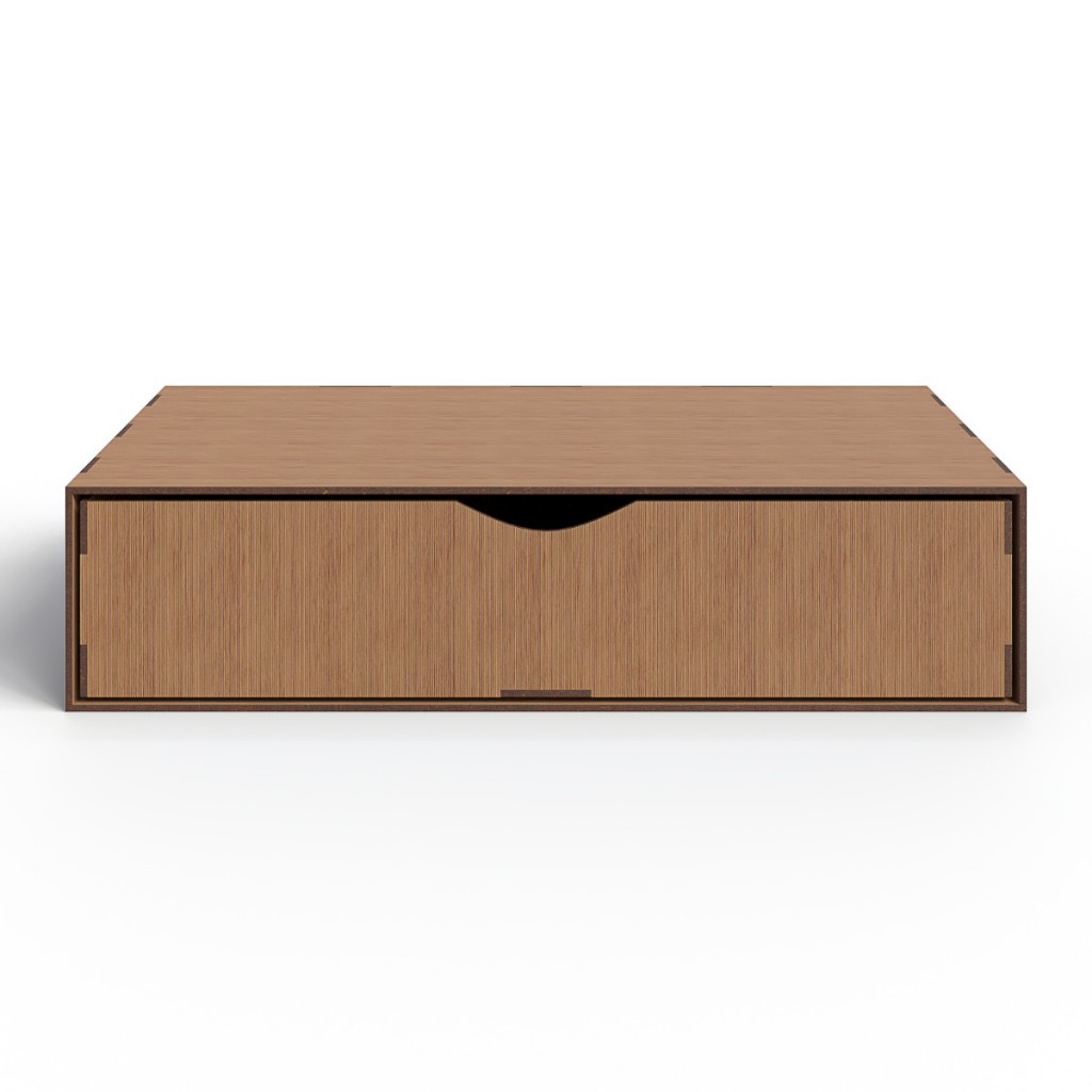 Organizador de Mesa para Escritório  1 Gaveta  MDF Design Moderno