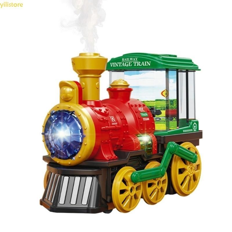 Trem Brinquedo Interativo Acende Para 3 + Conjunto