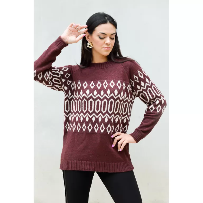 Blusa Pulover Mousse Ponto Coméia Mangas Raglan G