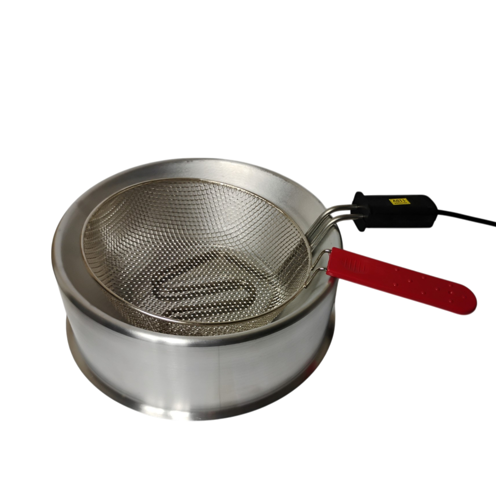 Fritadeira compacta de Alumínio 3,5L 110V 220V – BIPARTIDO