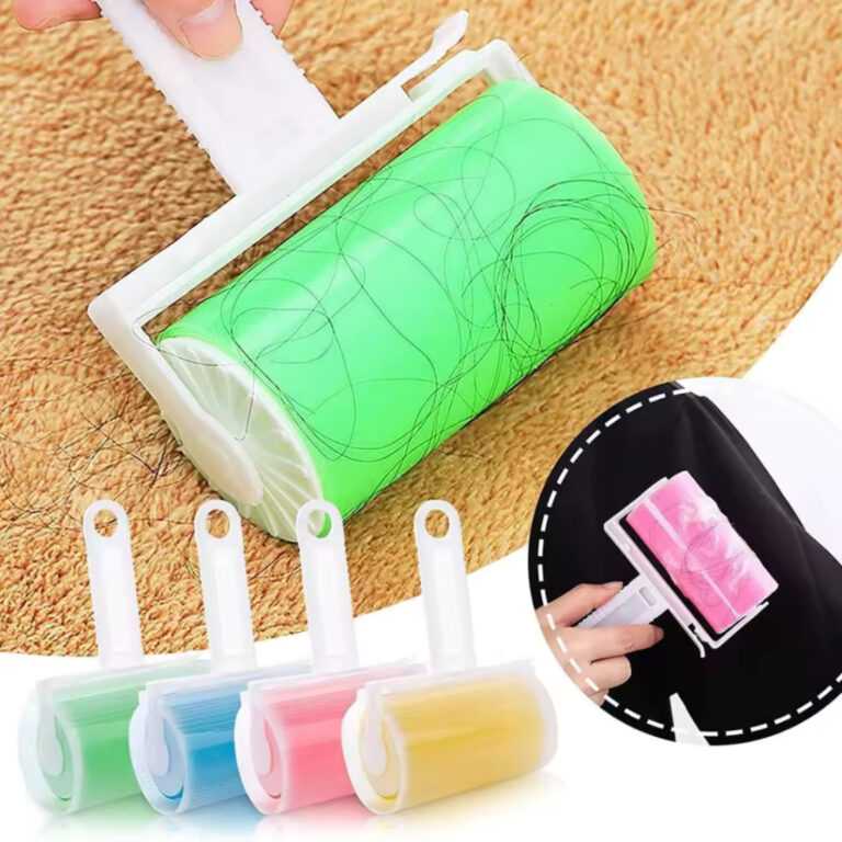 Kits Rolo Tira Pelos Plástico Lavável Original A
