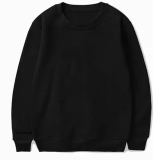 Moletom Liso Careca Blusa de Frio Sem Capuz