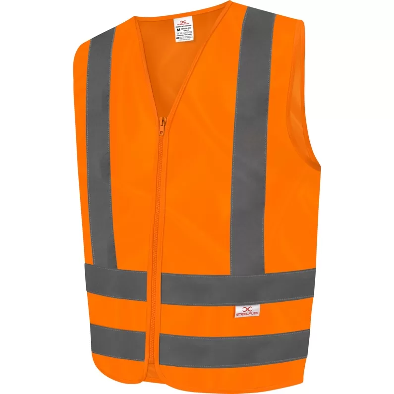 Colete De Segurança Refletivo Steelflex, 1 Bolso