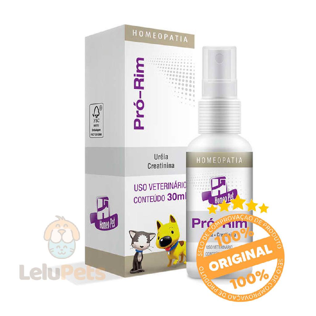 Pro-rim Homeopatia 30ml P/ Cães E Gatos