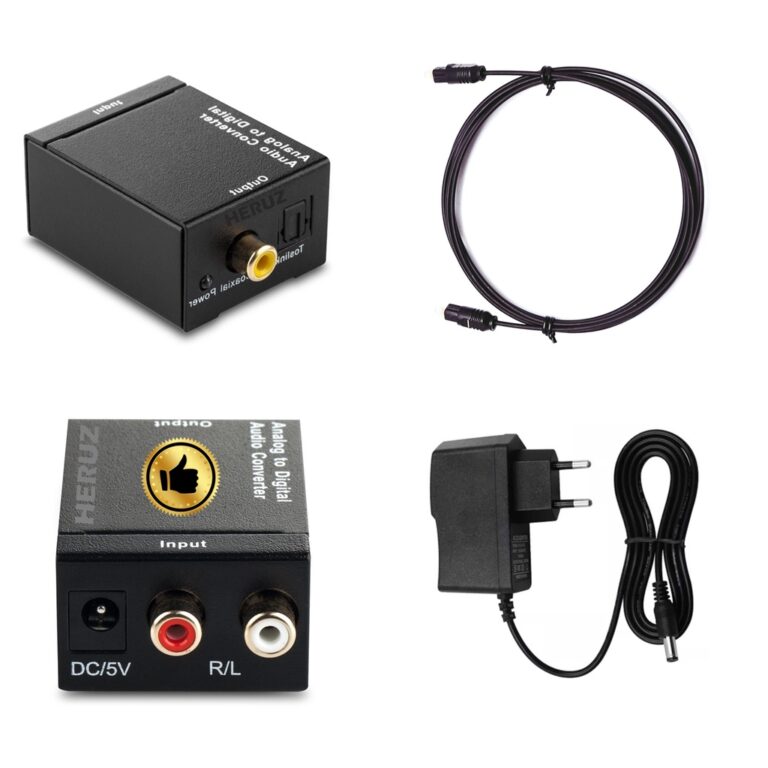 Conversor de Audio Optico para RCA Adaptador Digit