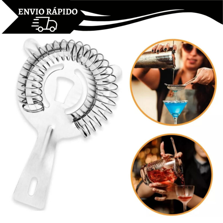 Coador Strainer De Gelo Bebidas Barman