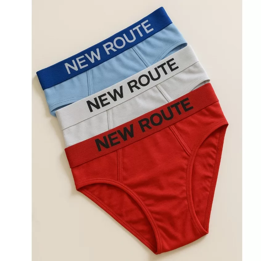 Kit 5 Cuecas Slip Tradicional Cueca Comum Masculina Algodão
