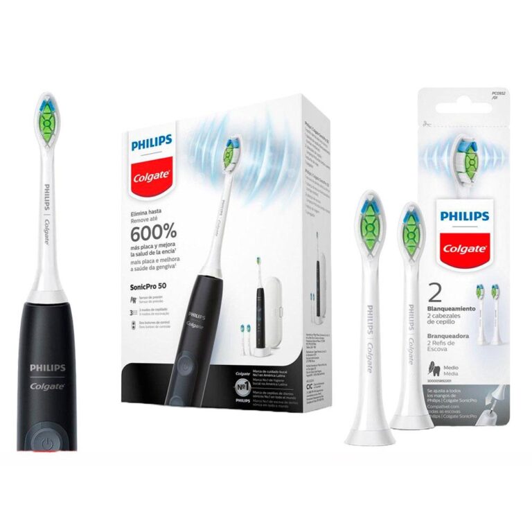 Kit Escova Elétrica SonicPro 50 + Refil SonicPro 