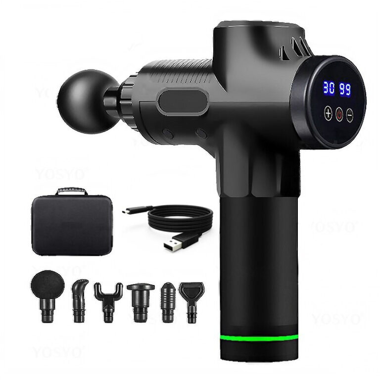 Pistola de Massagem Profissional Massageador Muscu