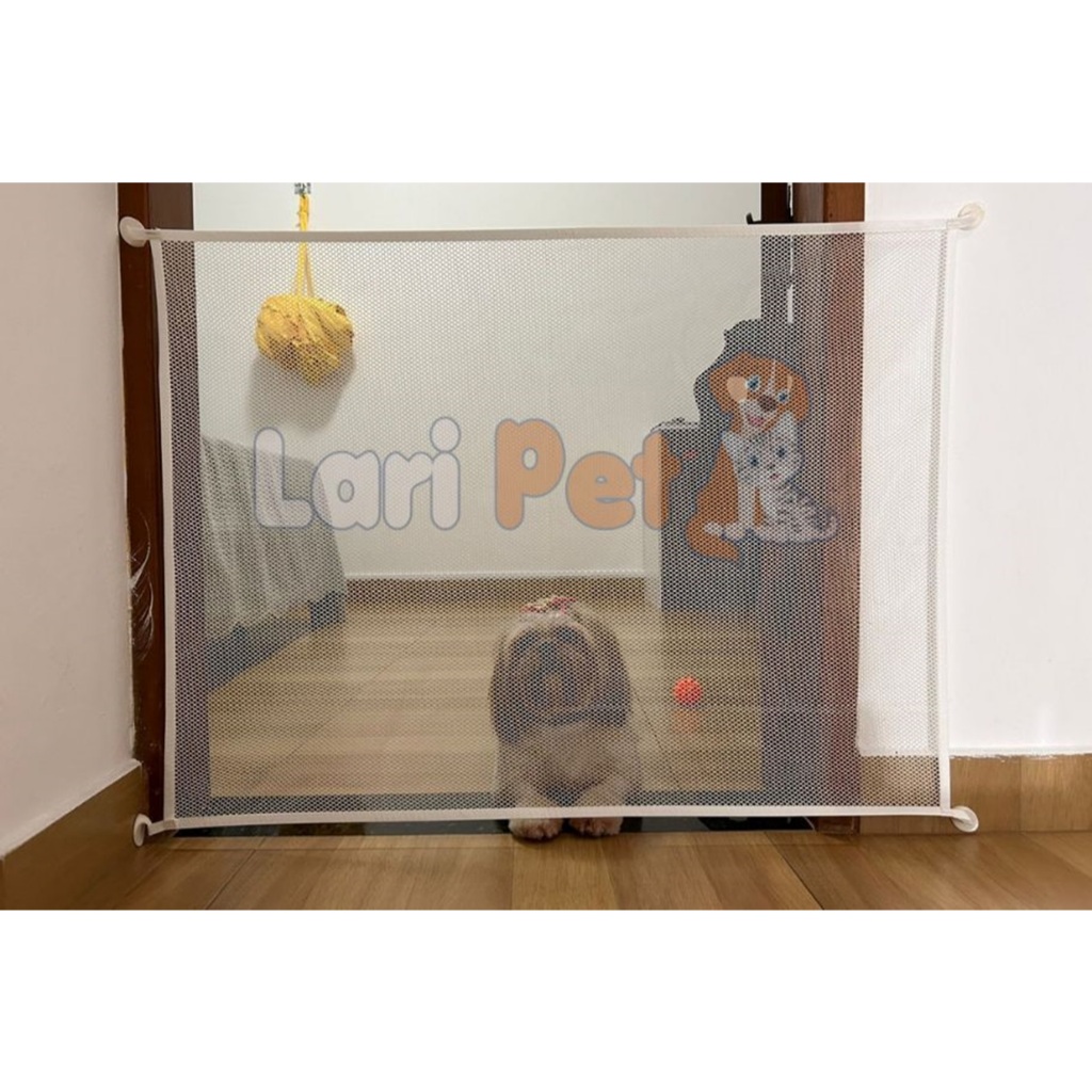 Cerca tela cercado para cachorros – Divisoria para portas – COR BRANCA