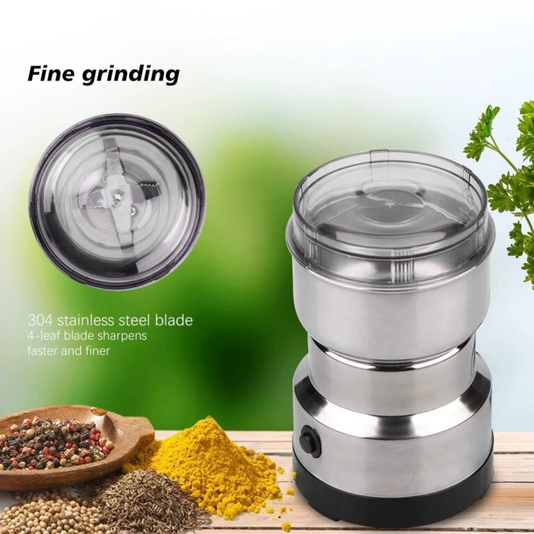 Moedor De Grãos E Café Elétrico Em Aço 220v  -