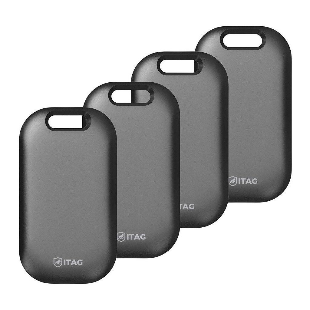 iTag – localizador Rastreador – função Airtag Buscar Apple – Chaveiro – (4 Unidades) –  Gshield