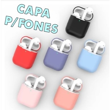 Capa Case Silicone Protetora com mosquetão Para f