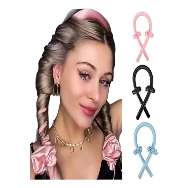 KIT MODELADOR DE CACHOS (Heatless Curls) + SCRUNCH
