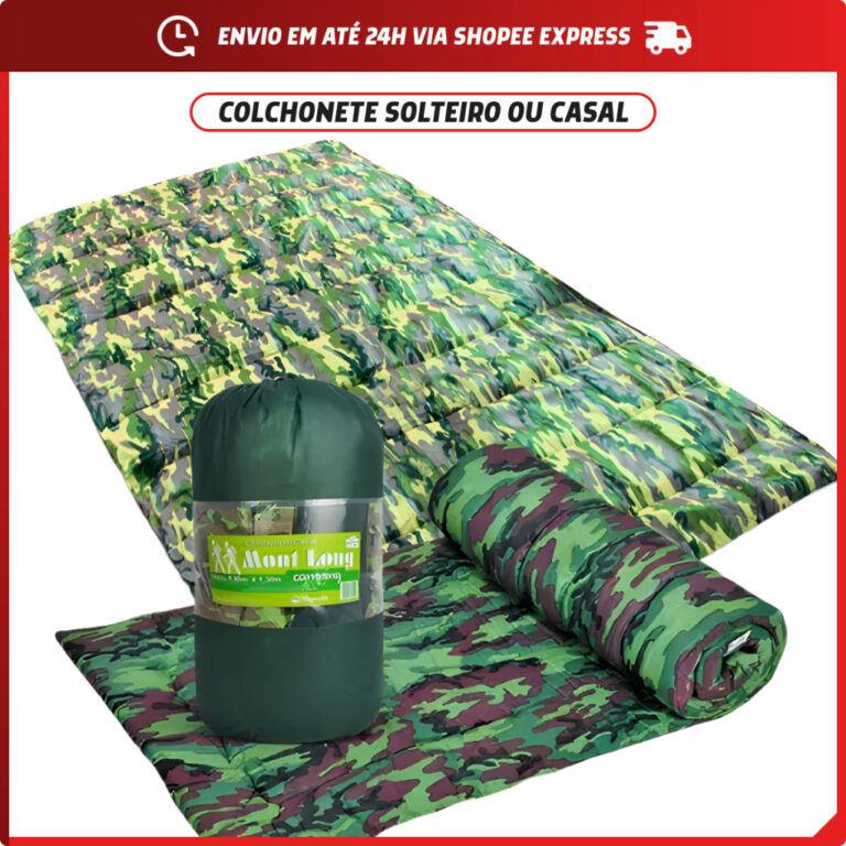 Colchonete Acampamento Camping Casal 190×130 