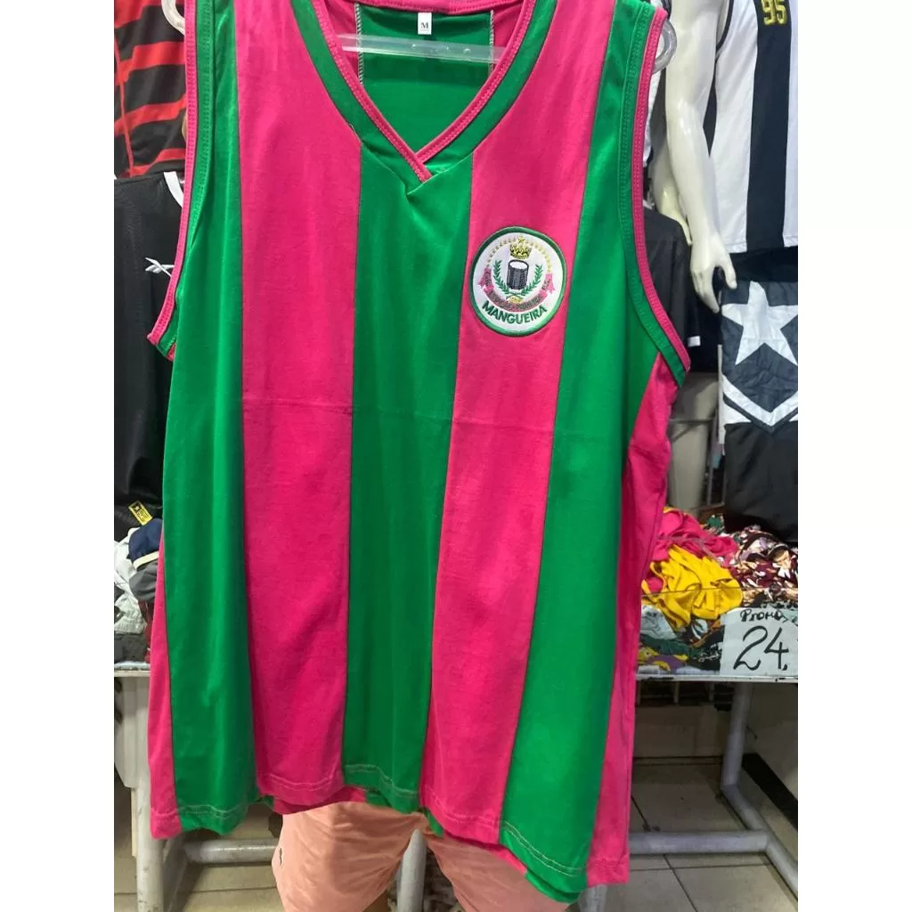 Camisa Estação Primeira 100% Algodão Bordada P Ao XXg Plus Size