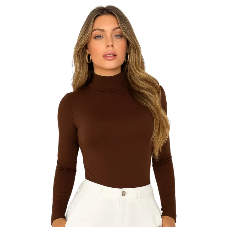 Body Feminino Cacharrel Manga Longa Suplex De Poli