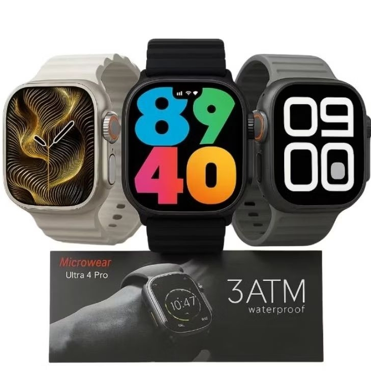 Smartwatch WATCH ULTRA 4 PRO U4 3ATM Prova DÁgua 