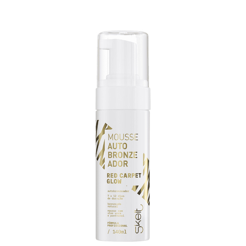 Skelt Red Carpet Glow – Mousse Autobronzeador Corporal 140ml