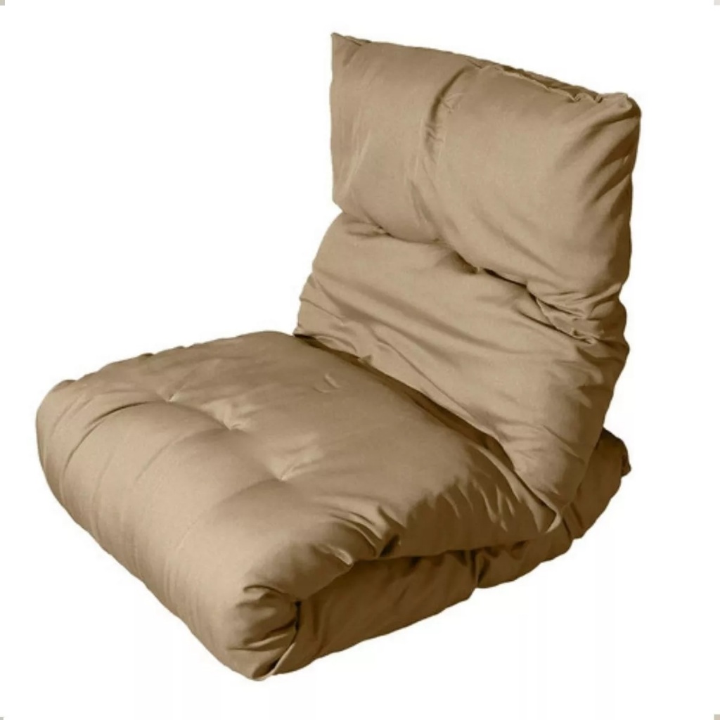 Colchonete Futon 1,70×60 Espreguiçadeira Almofada Grande Confortável Multiuso