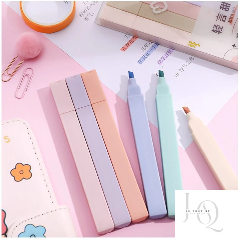 6 Cores PASTEL CY/WD Protetor Olhos Marca texto Ca