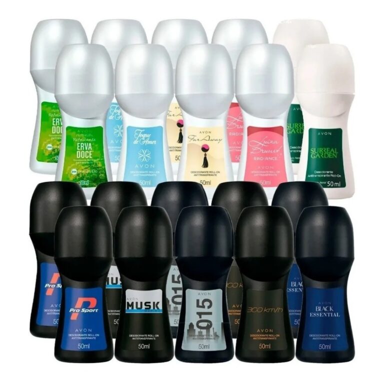 Kit Desodorantes Sortidos Feminino ou Masculino Av