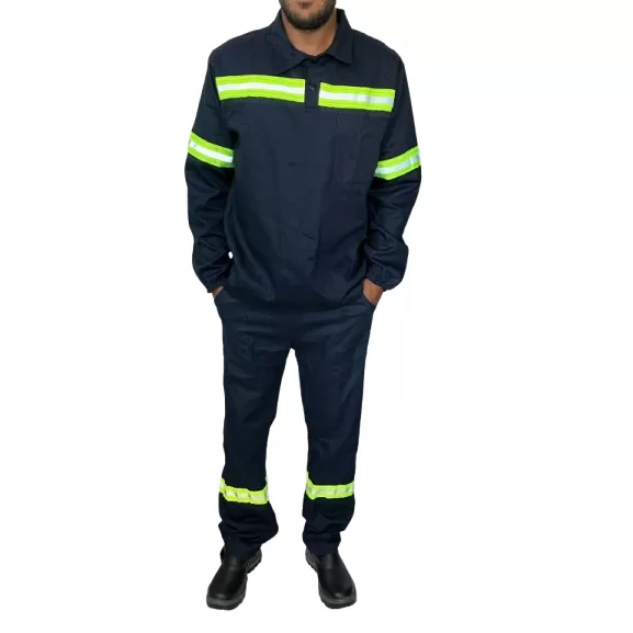 Conjunto Refletivo Calça E Camisa Manga Longa Bri